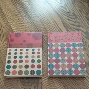 Circle Patterned Journals / Notebooks *NWT*